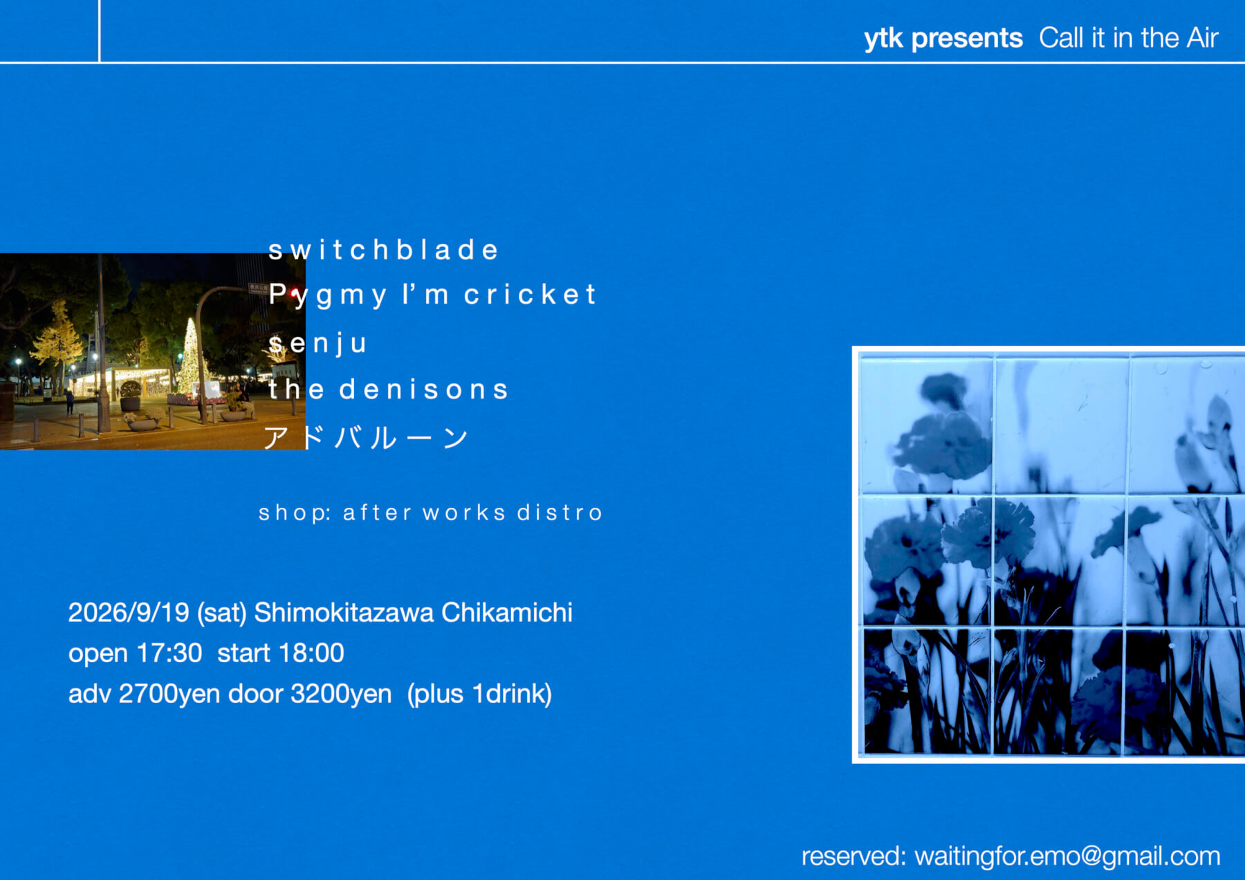 Event flyer