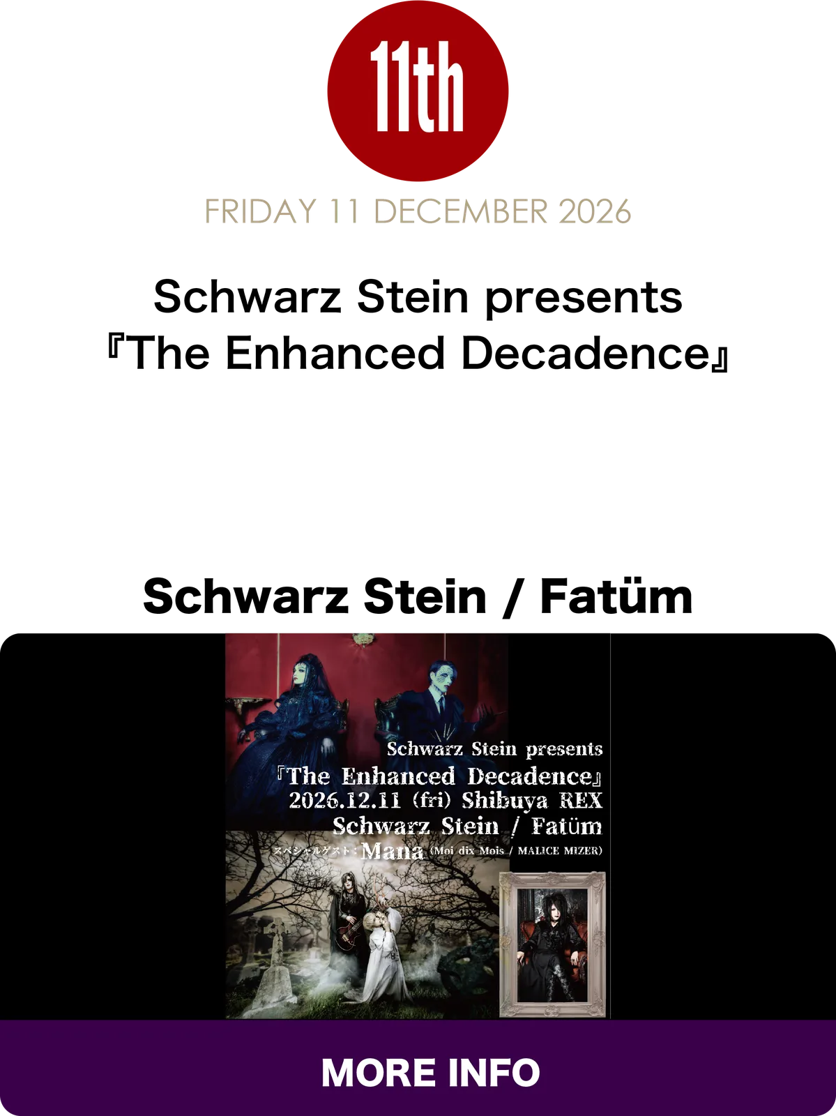 Event flyer